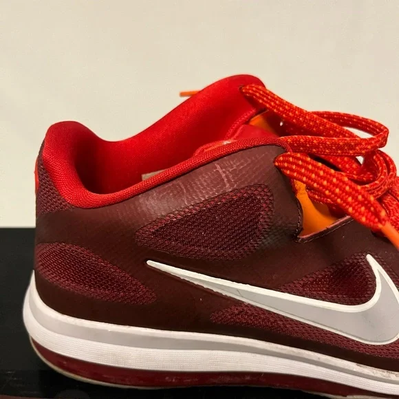 Nike LeBron James Cherry Red Low Top Sneakers Men’s Size 11 UGC See Photos - Picture 10 of 13